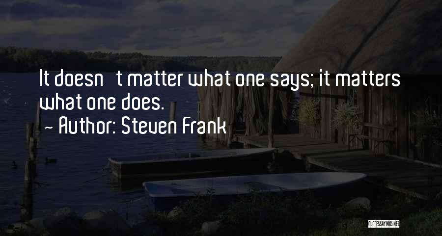 Steven Frank Quotes 1266642
