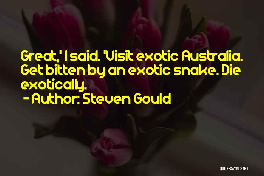 Steven Gould Quotes 1506929