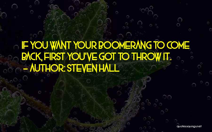 Steven Hall Quotes 984901
