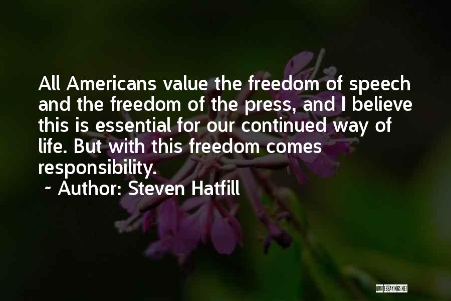 Steven Hatfill Quotes 873353