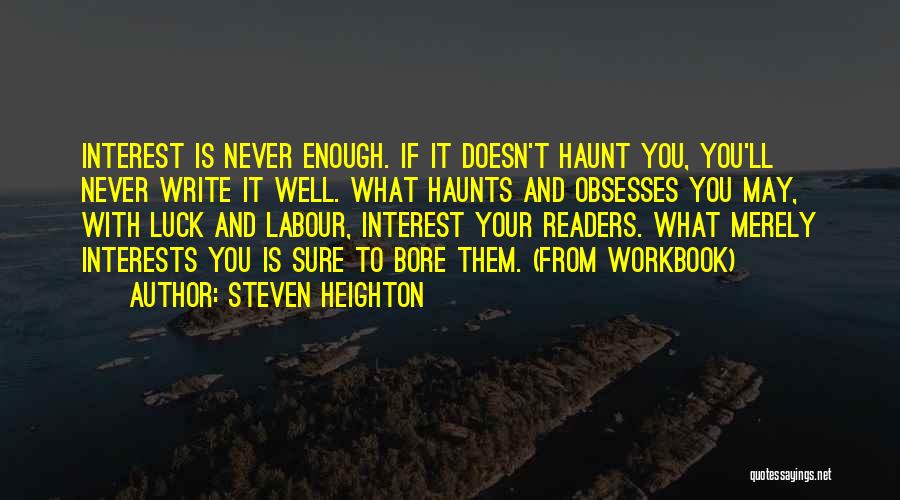 Steven Heighton Quotes 186166