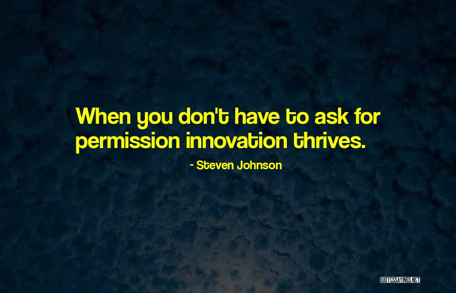 Steven Johnson Quotes 2255921 Steven Johnson Quotes 2255921