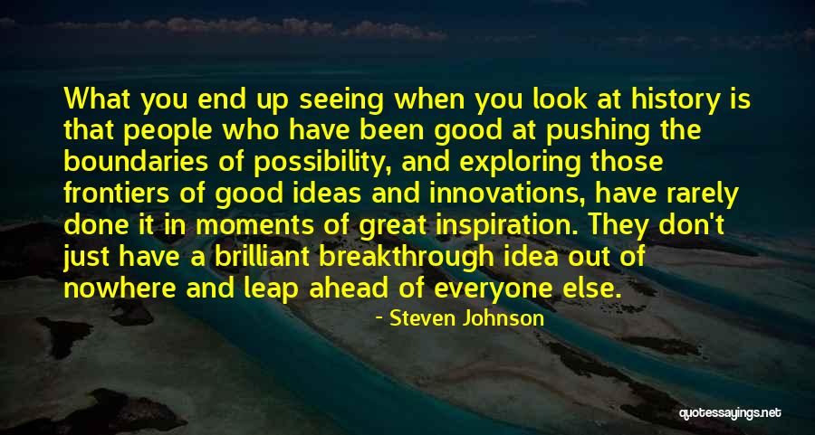 Steven Johnson Quotes 337079 Steven Johnson Quotes 337079