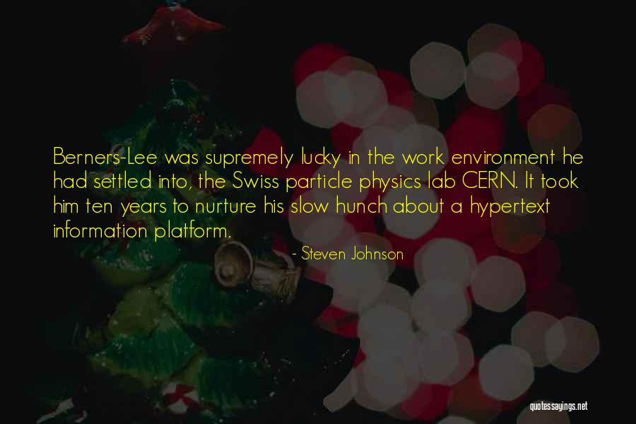 Steven Johnson Quotes 487519