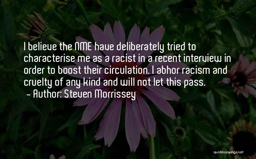 Steven Morrissey Quotes 315422