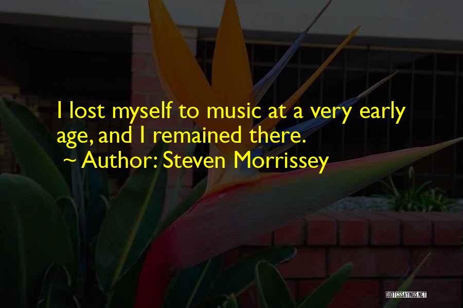 Steven Morrissey Quotes 747911