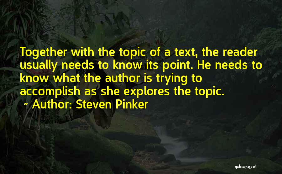 Steven Pinker Quotes 927798