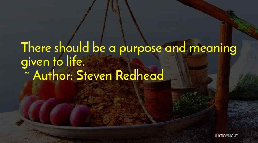 Steven Redhead Quotes 1401999