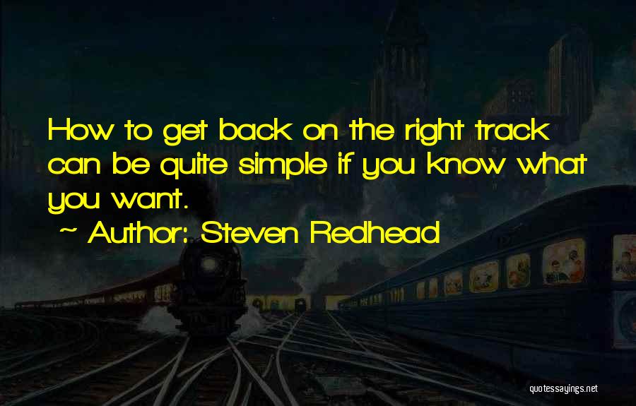 Steven Redhead Quotes 1480041