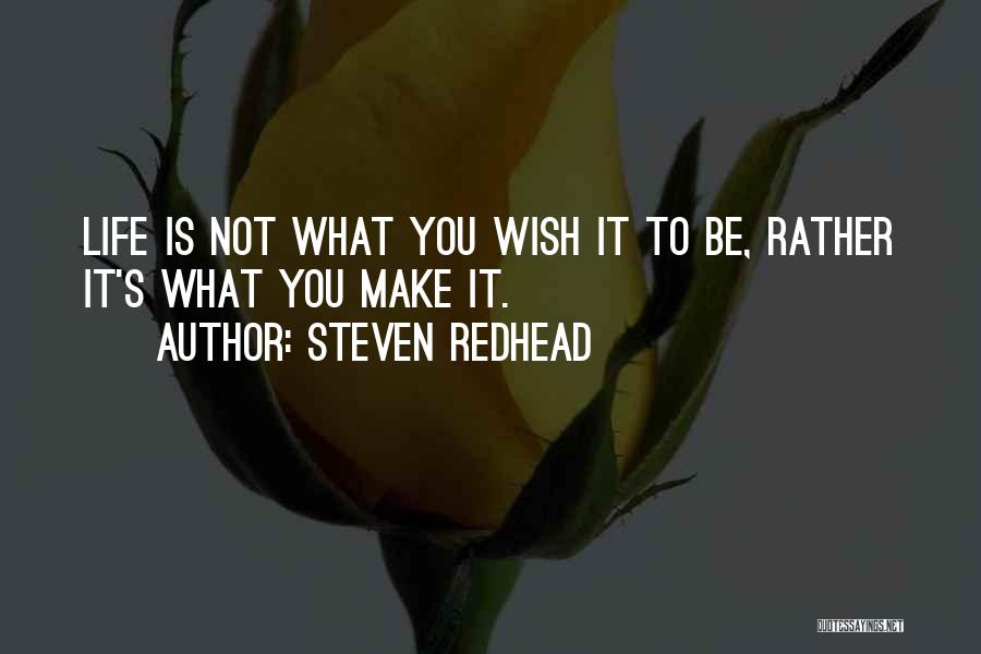 Steven Redhead Quotes 1896004