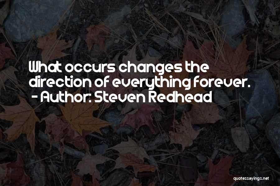 Steven Redhead Quotes 266318