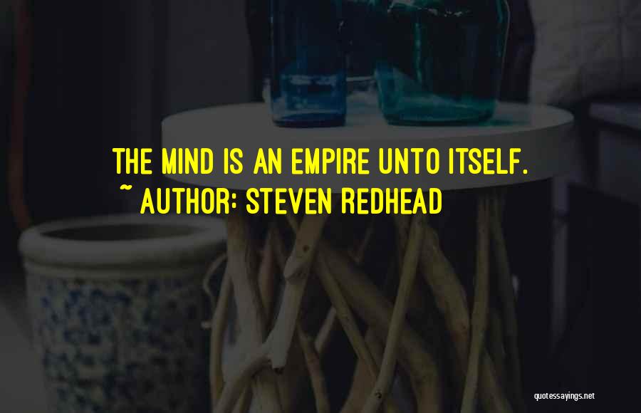 Steven Redhead Quotes 761393