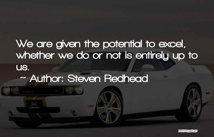 Steven Redhead Quotes 92342
