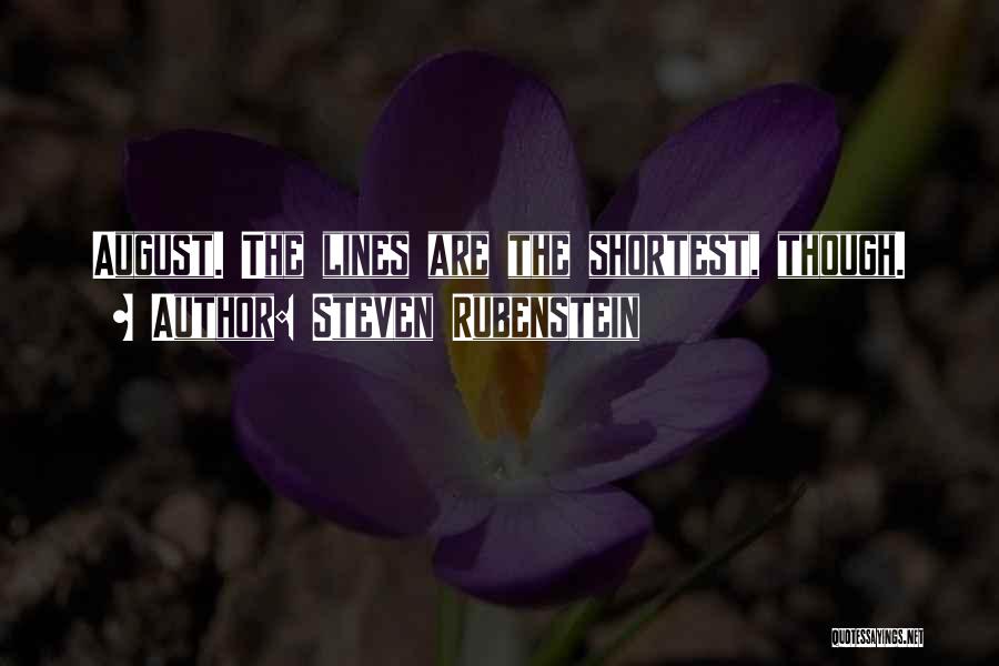 Steven Rubenstein Quotes 589114