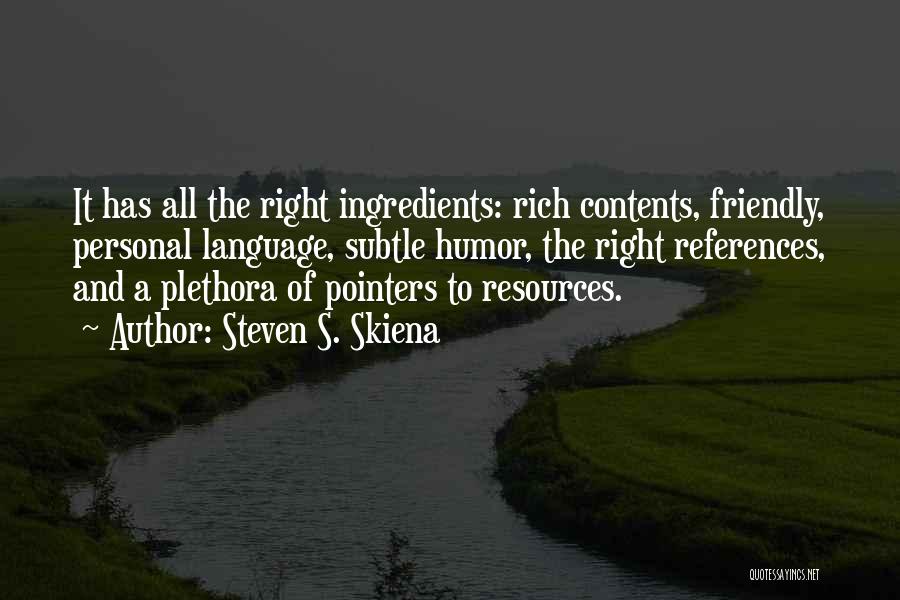 Steven S. Skiena Quotes 1380335