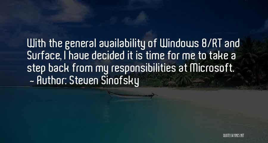 Steven Sinofsky Quotes 879585