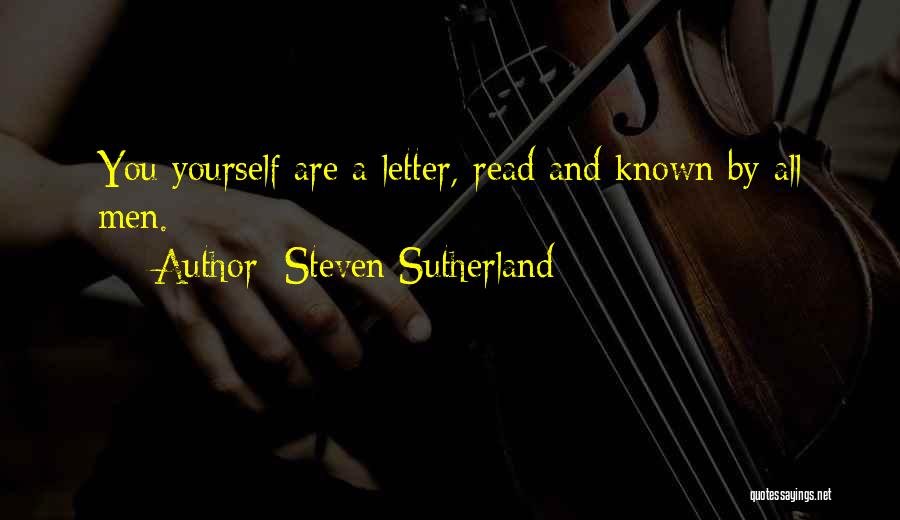 Steven Sutherland Quotes 159984