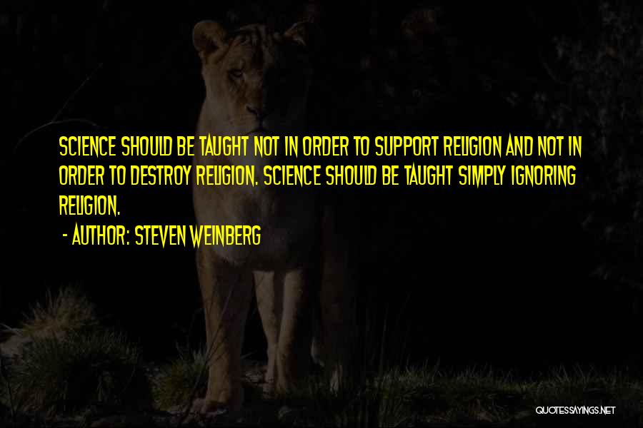 Steven Weinberg Quotes 310638