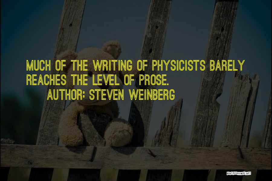 Steven Weinberg Quotes 553966