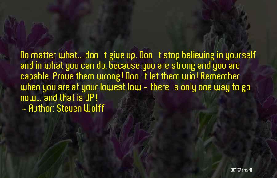 Steven Wolff Quotes 1153374