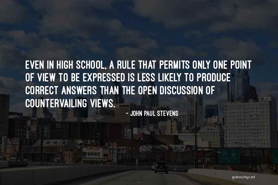 Stevens Point Quotes By John Paul Stevens Stevens Point Quotes By John Paul Stevens