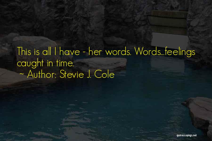 Stevie J. Cole Quotes 1446577
