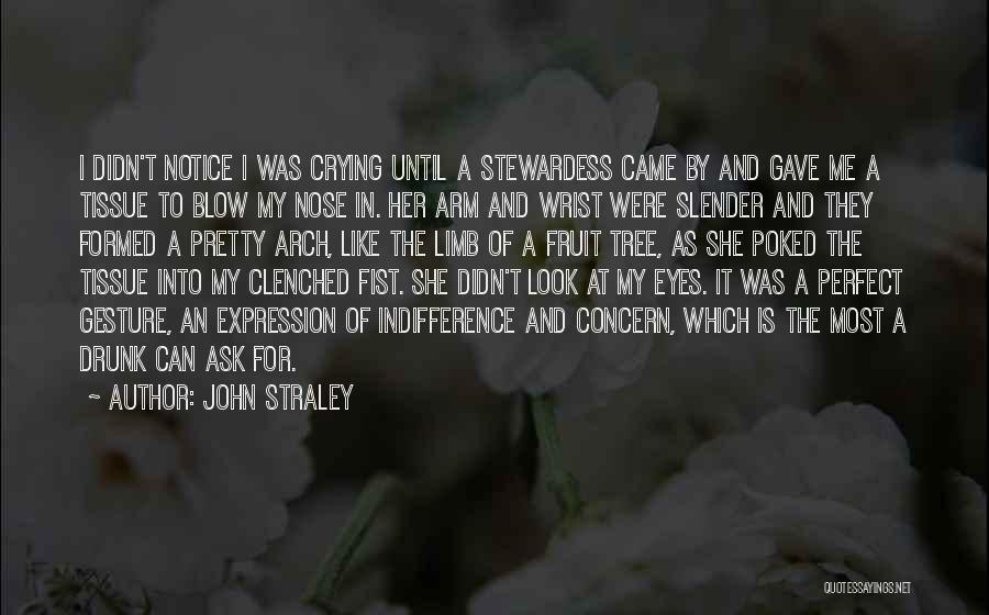 Stewardess Quotes By John Straley