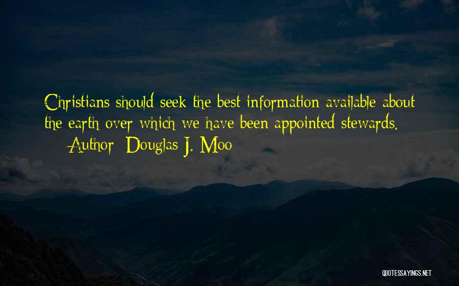 Stewards Quotes By Douglas J. Moo