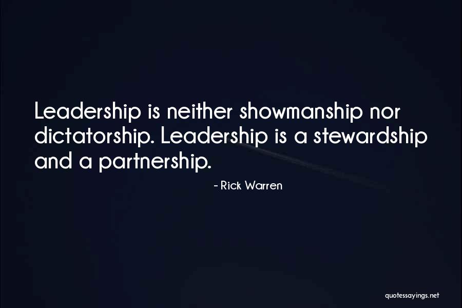 Stewardship Leadership Quotes By Rick Warren Stewardship Leadership Quotes By Rick Warren