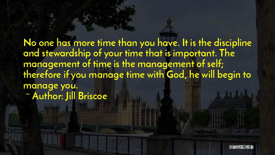 Stewardship Quotes By Jill Briscoe