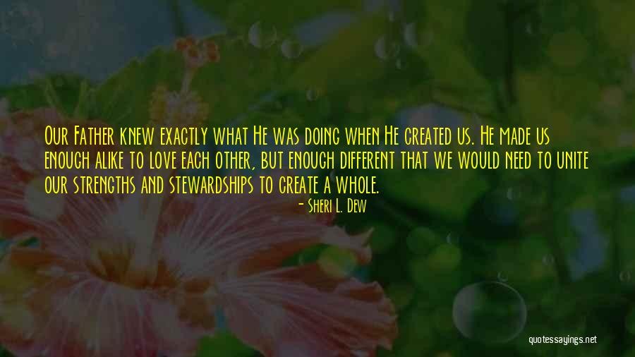 Stewardships Quotes By Sheri L. Dew Stewardships Quotes By Sheri L. Dew
