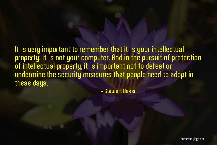 Stewart Baker Quotes 1572362