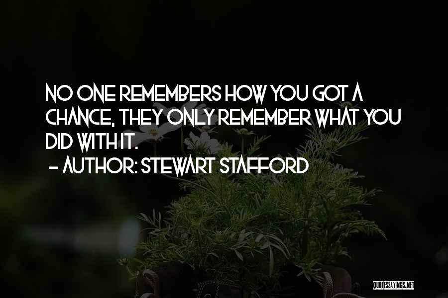 Stewart Stafford Quotes 1897900