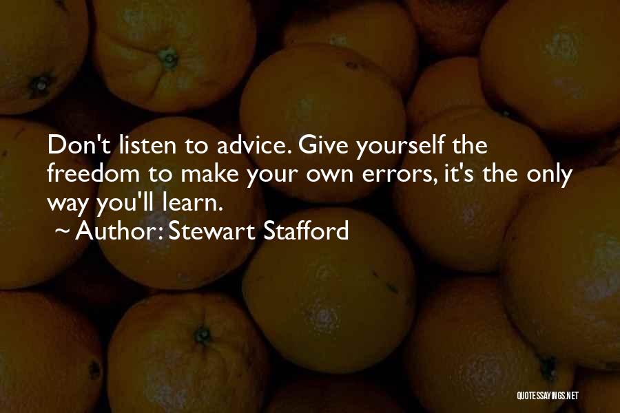 Stewart Stafford Quotes 210956