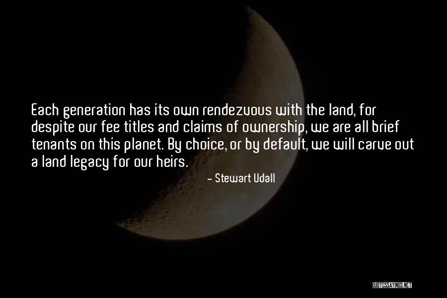 Stewart Udall Quotes 163839 Stewart Udall Quotes 163839