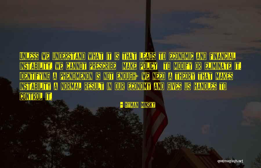 Sthalekar Surname Quotes By Hyman Minsky Sthalekar Surname Quotes By Hyman Minsky
