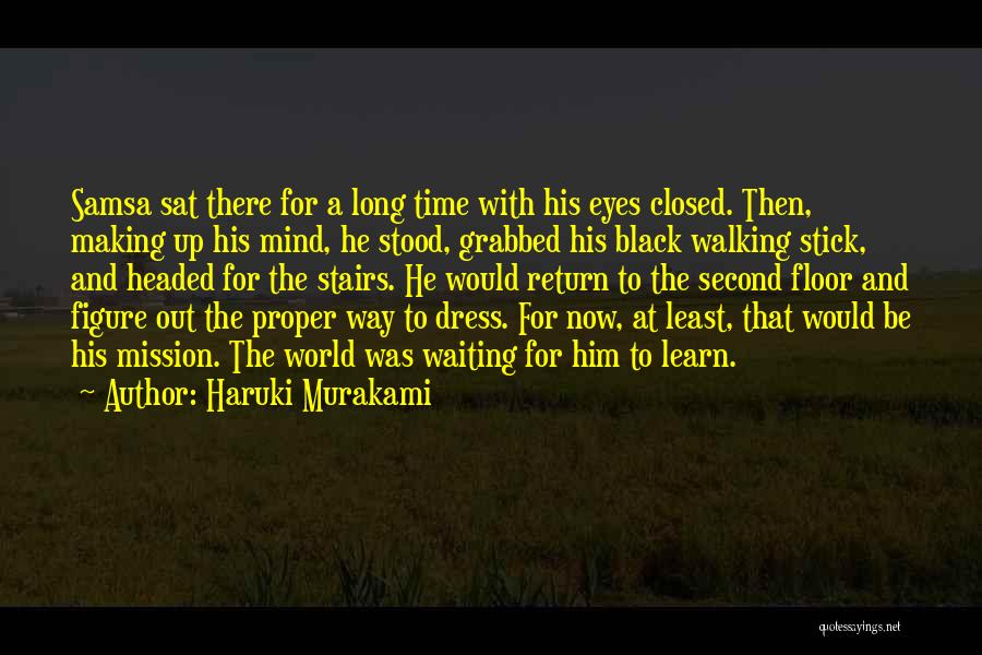 Stick Figure Quotes By Haruki Murakami
