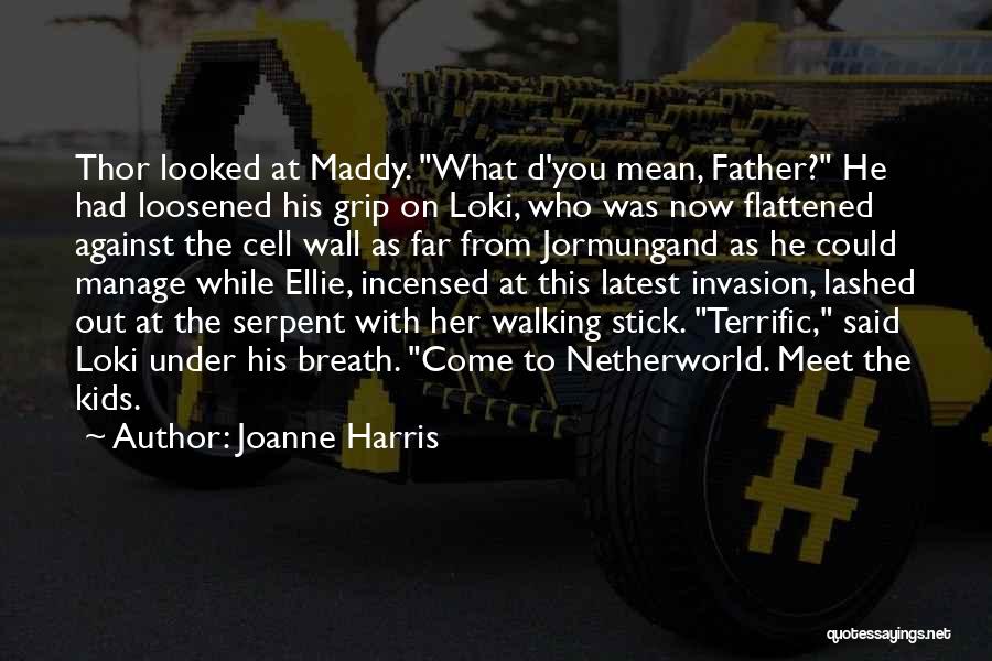 Stick On The Wall Quotes By Joanne Harris