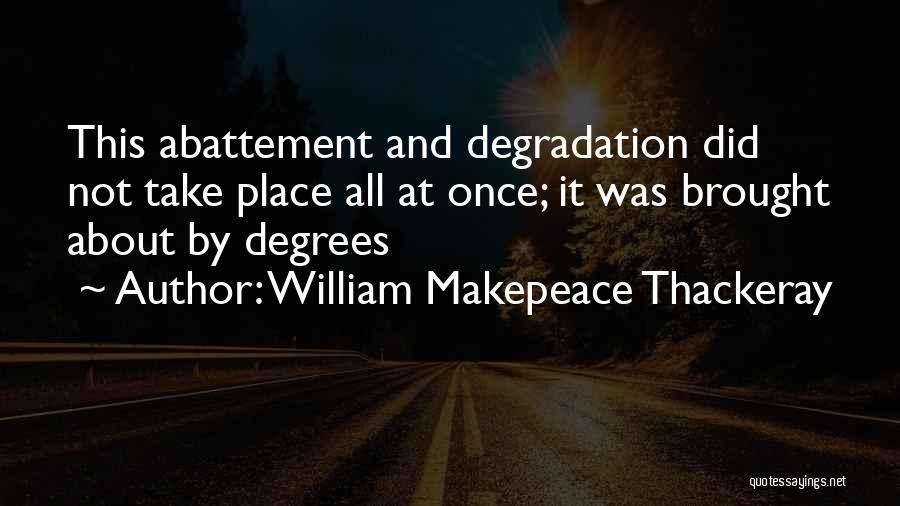 Stick To The Basics Quotes By William Makepeace Thackeray