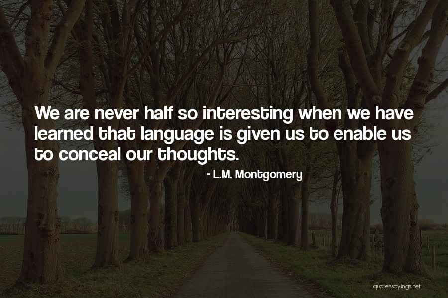 Sticked Synonyms Quotes By L.M. Montgomery Sticked Synonyms Quotes By L.M. Montgomery