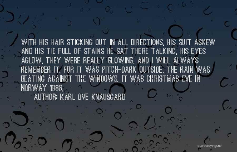 Sticking In There Quotes By Karl Ove Knausgard