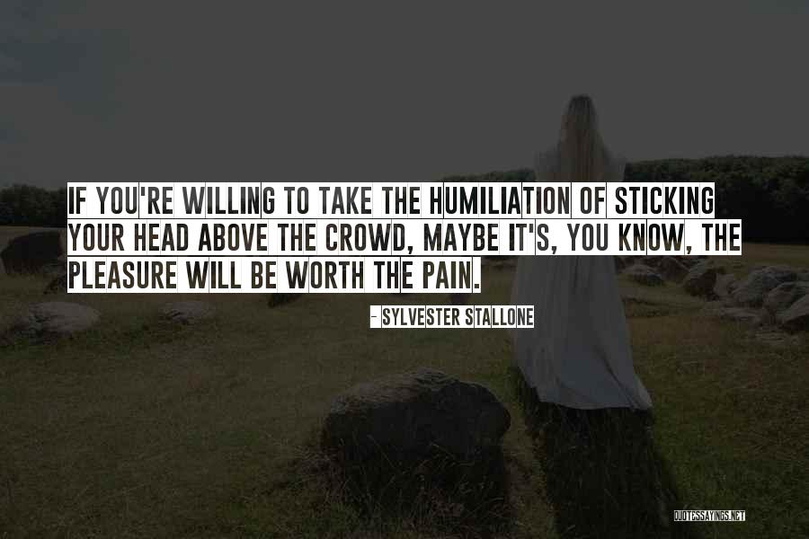 Sticking It Quotes By Sylvester Stallone Sticking It Quotes By Sylvester Stallone