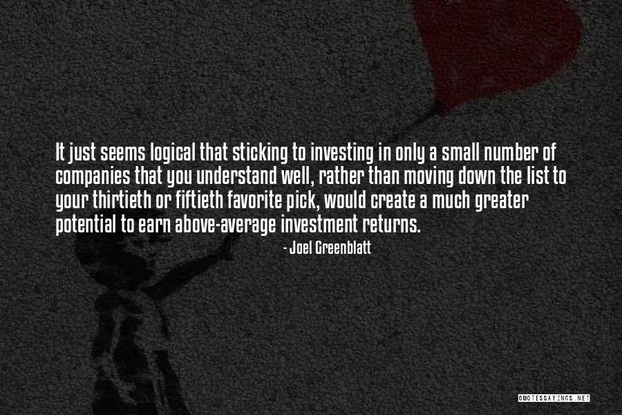 Sticking To It Quotes By Joel Greenblatt Sticking To It Quotes By Joel Greenblatt
