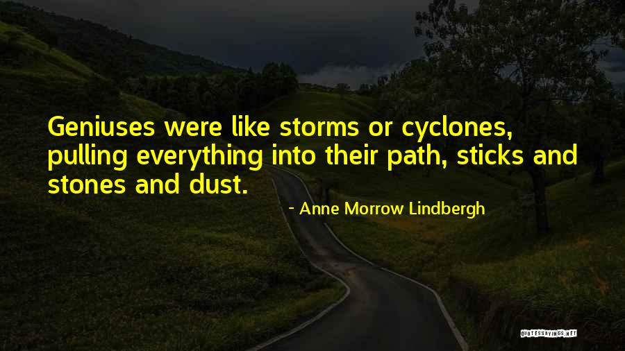 Sticks And Stones Quotes By Anne Morrow Lindbergh