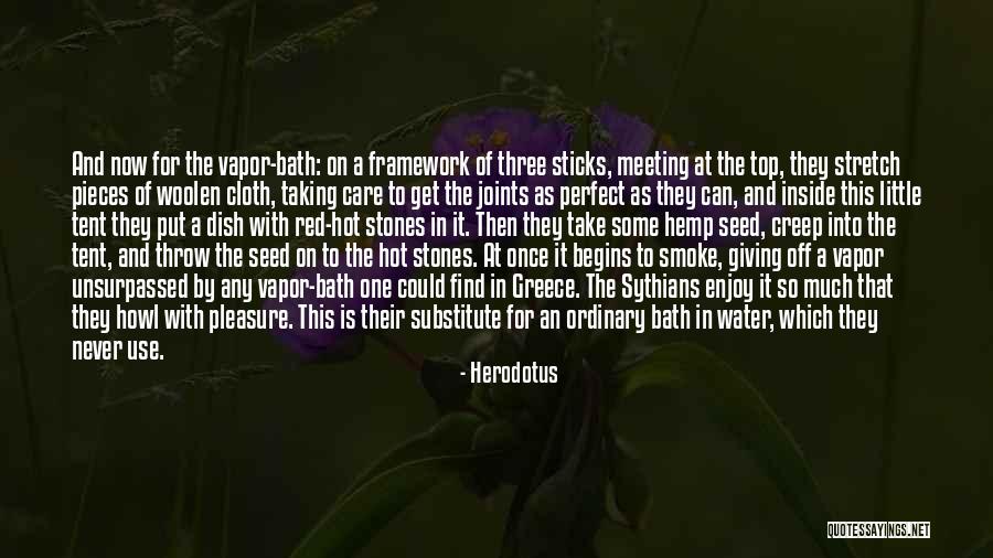 Sticks And Stones Quotes By Herodotus