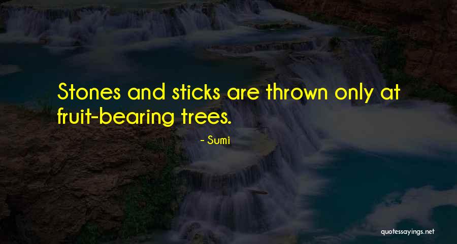 Sticks And Stones Quotes By Sumi