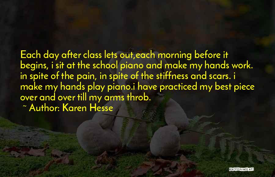 Stiffness Quotes By Karen Hesse