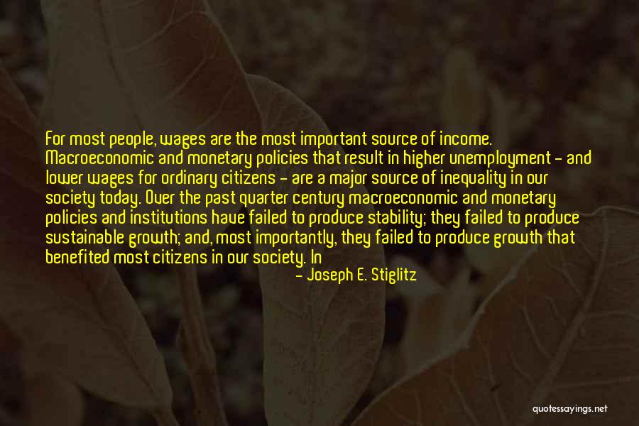 Stiglitz Inequality Quotes By Joseph E. Stiglitz Stiglitz Inequality Quotes By Joseph E. Stiglitz