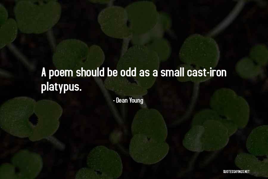 Stiketh Quotes By Dean Young Stiketh Quotes By Dean Young