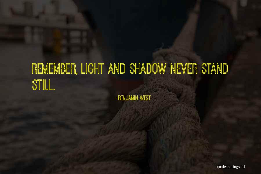 Still Art Quotes By Benjamin West